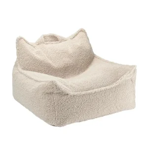 Fauteuil Pouf Biscuit Molletonné
