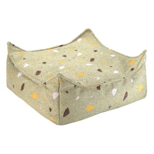 Repose-pieds Carré Terrazzo - Mousse